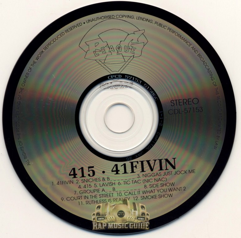 【鬼レアOG盤】 415 41Fivin G-LUV G-RAP HIPHOP 鬼レアOG盤】 415 41Fivin G-LUV G-RAP HIPHOP CD